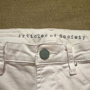 Articles Of Society White Skinny Jeans